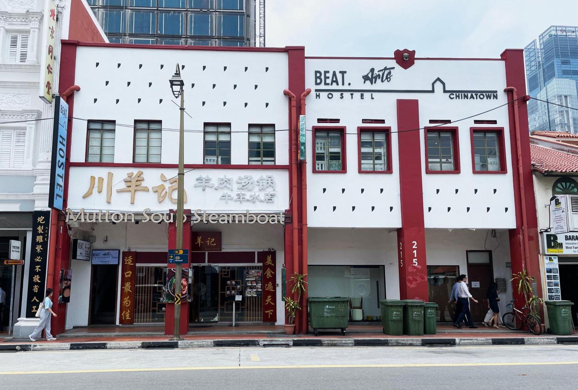Beat Arts Hostel At Chinatown Singapur Exterior foto